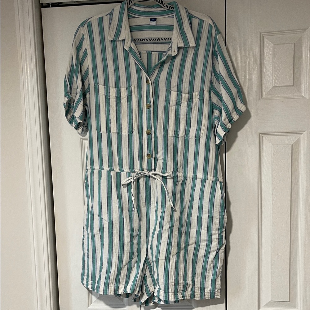 Striped Romper